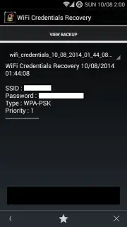 WiFi Credentials Recovery★ROOT screenshot 2