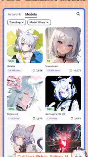 PixAI screenshot 1