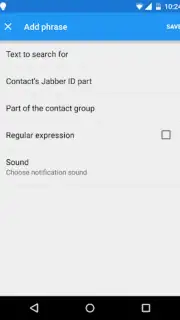 Xabber screenshot 1