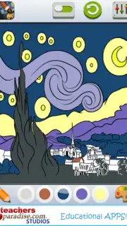 Vincent van Gogh Coloring Book screenshot 15