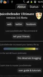JuiceDefender screenshot 2