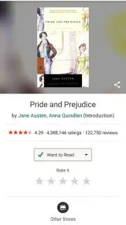 Goodreads screenshot 7
