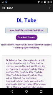 DL Tube screenshot 1