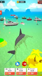 Idle Shark World - Tycoon Game screenshot 4