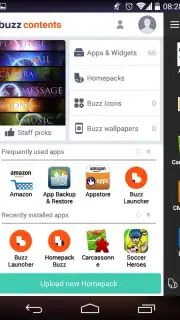 Buzz Launcher screenshot 4