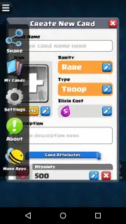 Card Creator for Clash Royale screenshot 4