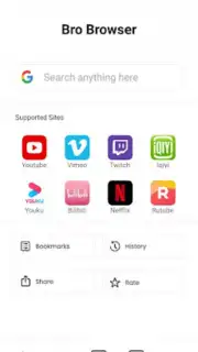 Bro Browser screenshot 2