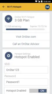 myChevrolet screenshot 2