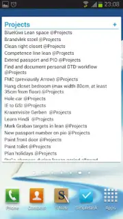 Simpletask Cloudless screenshot 5