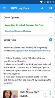 Fake GPS Location - GPS JoyStick screenshot 8
