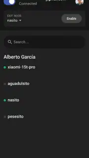 Tailscale screenshot 1