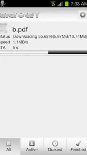 AndroGET screenshot 4