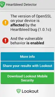 Heartbleed Security Scanner screenshot 1