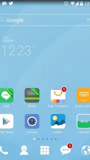 LINE Launcher screenshot 1