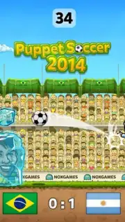 Puppet Soccer 2014 screenshot 1