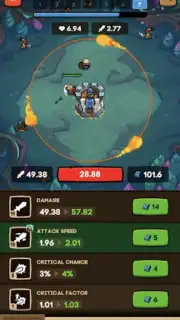 Apexlands- idle tower defense screenshot 3