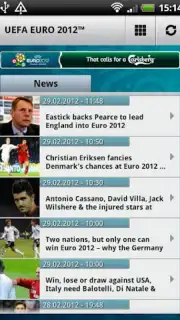 UEFA EURO 2012 by Carlsberg screenshot 1