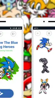 How To Draw The Blue Hedgehog screenshot 3