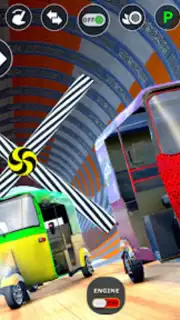 Tuk Tuk Taxi Driving Games 3D screenshot 2