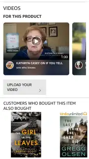 Kindle screenshot 1