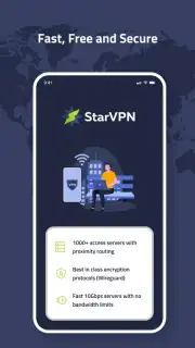 StarVPN - Free Private & Secure VPN screenshot 2