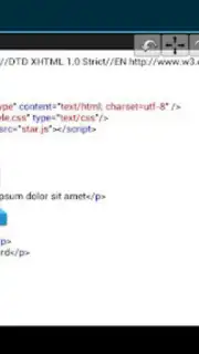 WebMaster's HTML Editor Lite screenshot 3