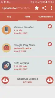 Updates for WhatsApp screenshot 1