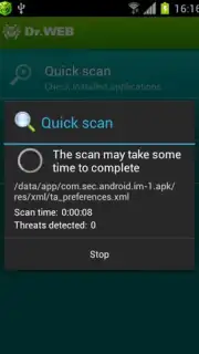 Dr.Web Security Space screenshot 2