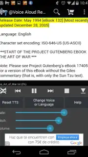 Voice Aloud Reader screenshot 4