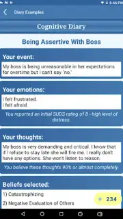 Cognitive Diary CBT Self-Help screenshot 11