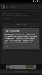 CS16Client screenshot 1