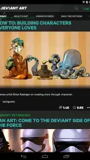 DeviantArt screenshot 4