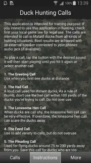 Duck Hunting Calls screenshot 1