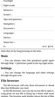 KOReader screenshot 3