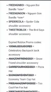 Redeem Code Roblox screenshot 7