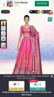 Indian Fashion Dressup Stylist screenshot 12