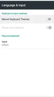 Marvel Keyboard Themes screenshot 1