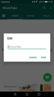 Fake Chat Whatsapp screenshot 3