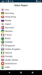 Delta VPN screenshot 2