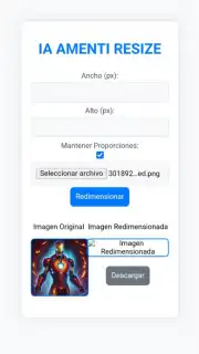 IA AMENTI RESIZE screenshot 1
