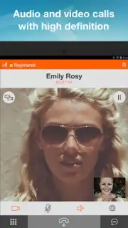 Linphone screenshot 3