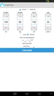 Калькулятор здоровья screenshot 11