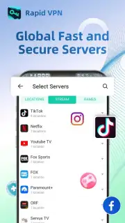 Rapid VPN - Safe Secure Proxy screenshot 4