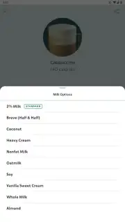 Starbucks screenshot 16
