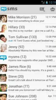 mysms - SMS anywhere screenshot 3