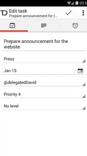 Todoist screenshot 2