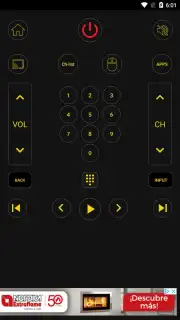 Universal TV Remote Control screenshot 1
