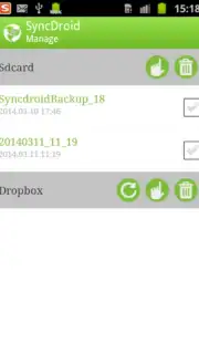 SyncDroid screenshot 2