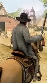 West Cowboy Games Horse Riding screenshot 7