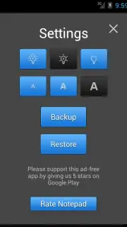 Блокнот screenshot 6